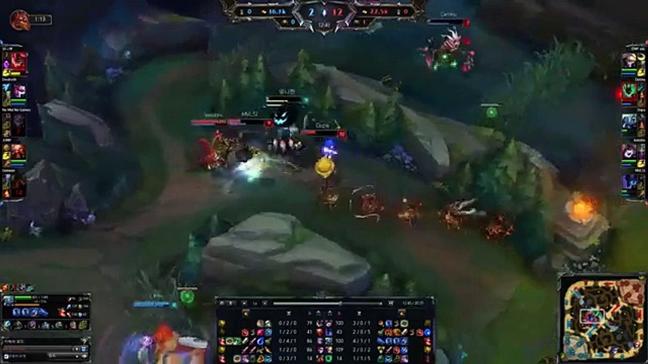 [LOL EXA] Dopa - Fizz vs Varus - KR LOL SoloQ Highlights