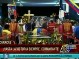 Hany Kauam, El Potro Álvarez y Los Cadillacs le cantan al Comandante Chávez en capilla ardiente
