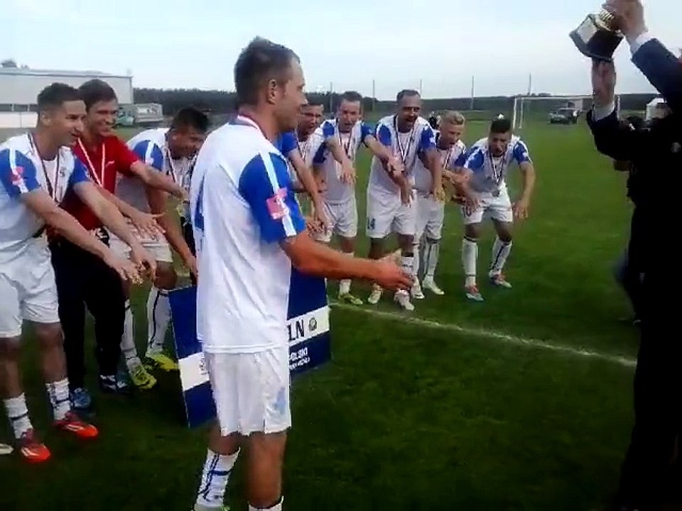 Dekoracja po finale lubuskiego Pucharu Polski cz. 2