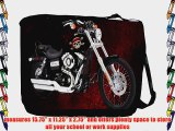 Rikki KnightTM Harley Davidson Pirate Skull Messenger Bag - Shoulder Bag - School Bag for School