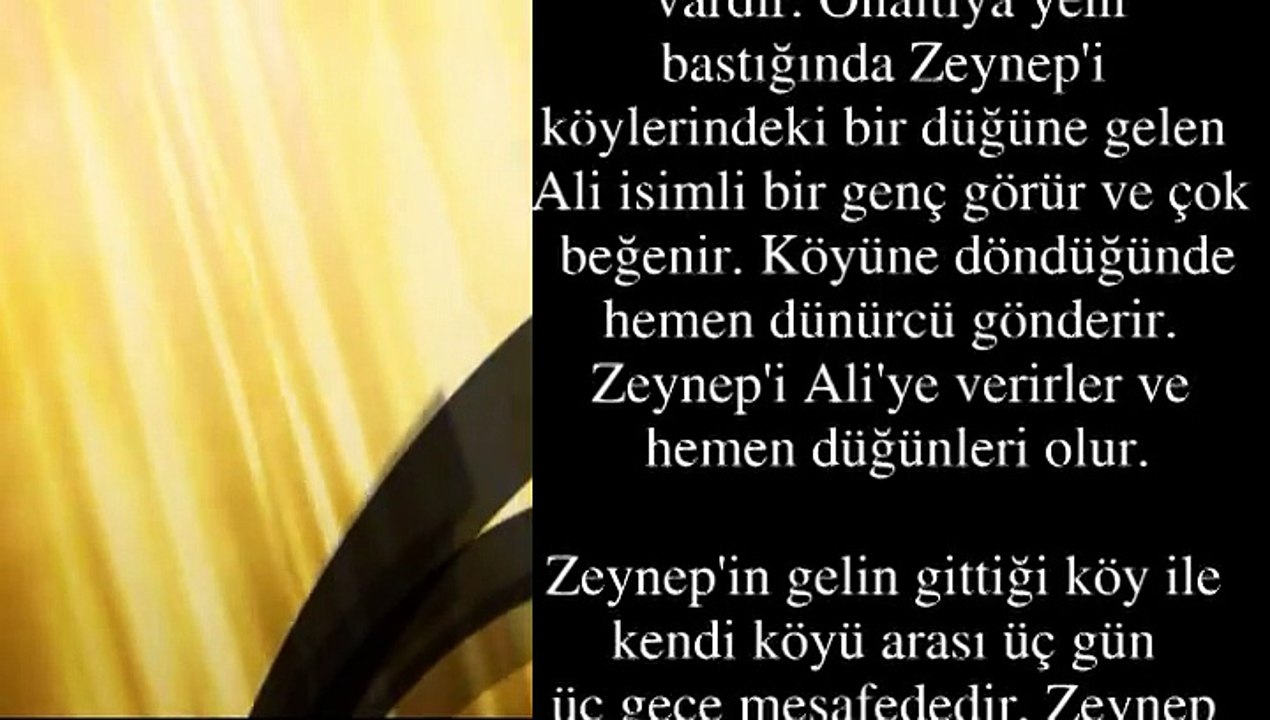 yüksek yüksek tepelere ev kurmasınlar