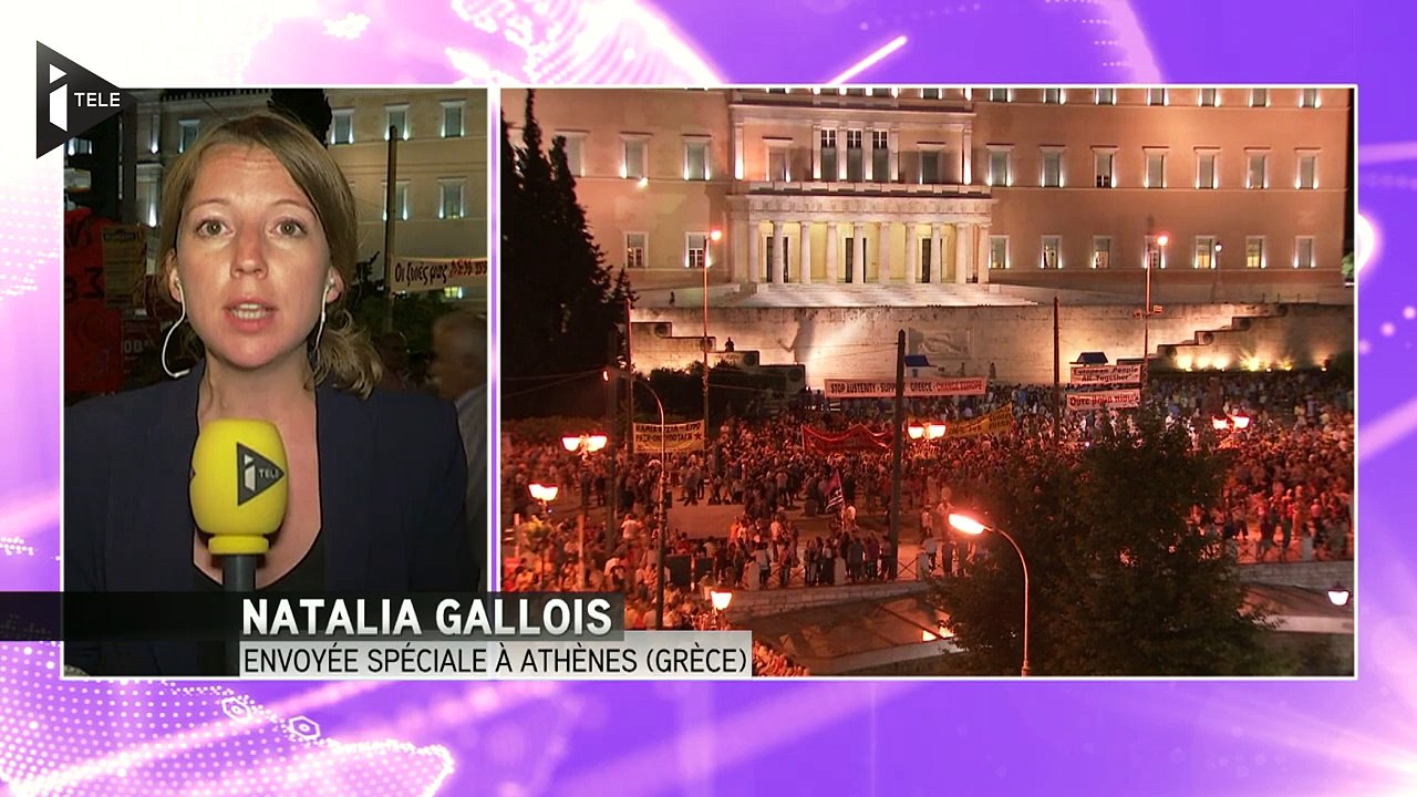 En Grèce, une manifestation de soutien à  Alexis Tsipras