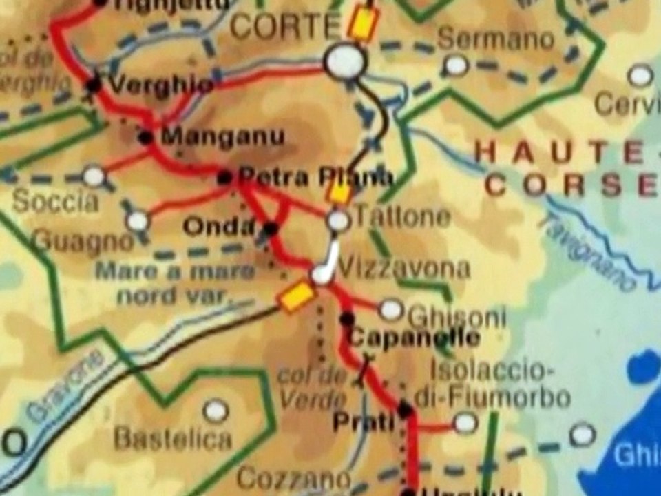 LE GR20 en entier, juillet 2009, du Sud au Nord