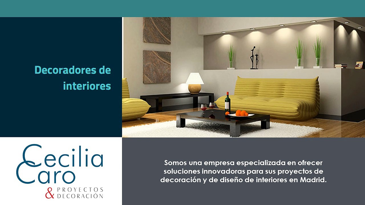 Cecilia Caro - Decoradores de interiores Madrid - Proyectos de decoracion Madrid