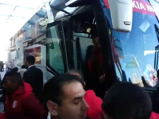 Perú arribó a Viña del Mar para duelo ante Venezuela (FOTOS)