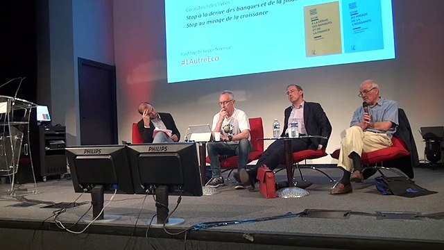 L'imposture économique , table-ronde Steve Keen, Gaël Giraud et Claude Simon, ESCP, Paris, 16 juin 2015, 2 de 3