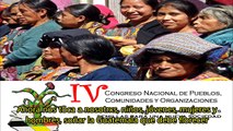 FLORECERÁS GUATEMALA. IV Congreso Nacional de Pueblos, Comunidades y Organizaciones.