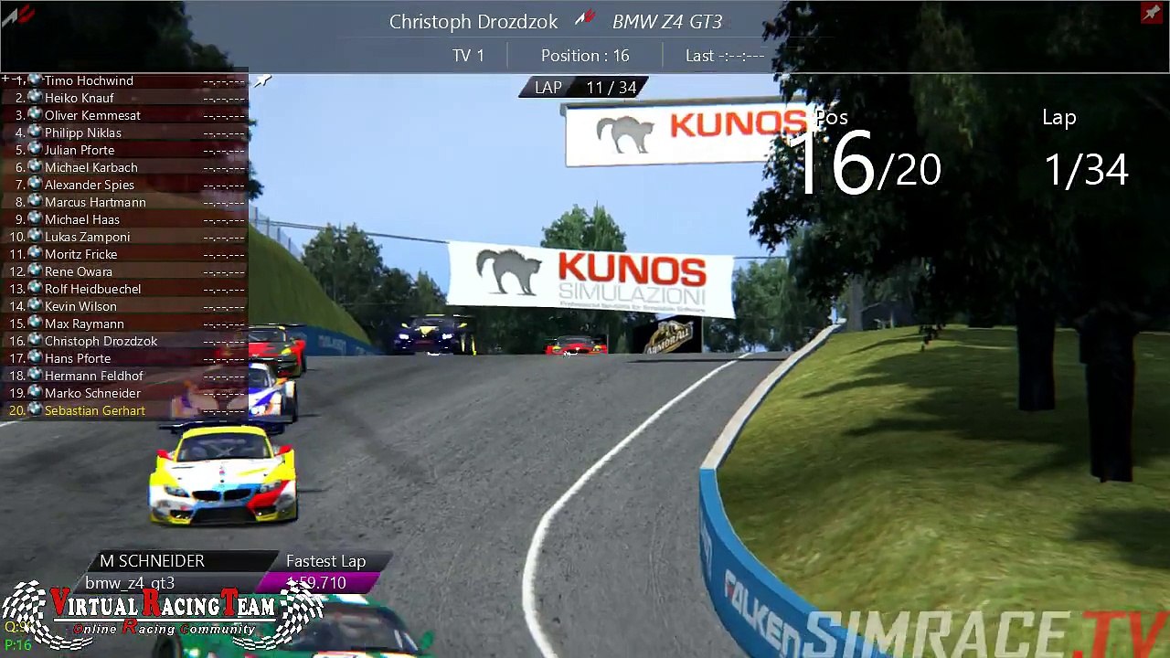 VRT BMW Z4 Cup S1R5 Bathurst