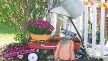 Fall Country Decorating Ideas  - Fall Decor Outside