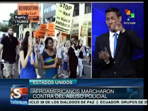EEUU: marchan afroamericanos contra abusos policiales