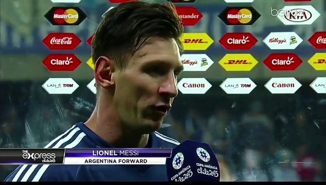 Lionel Messi Interview | Argentina 1 - 0 Uruguay 17.06.2015 (Copa America 2015)