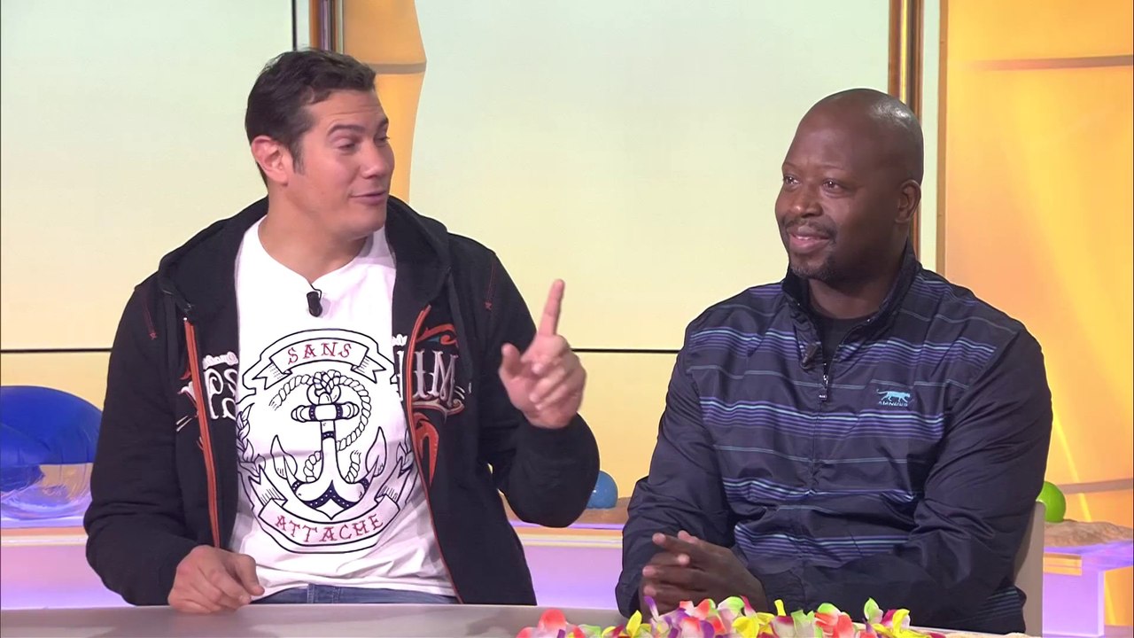 Malamine Koné fondateur de la Marque "Airness" sur Beinsports avec Vincent Parisi.