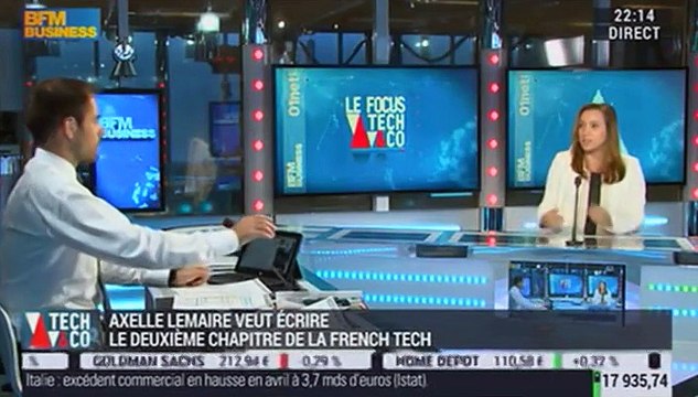 Focus sur les grandes lignes de la stratégie numérique du gouvernement: Frédéric Simottel, Axelle Lemaire et Pierre-Henri Deballon - 17/06