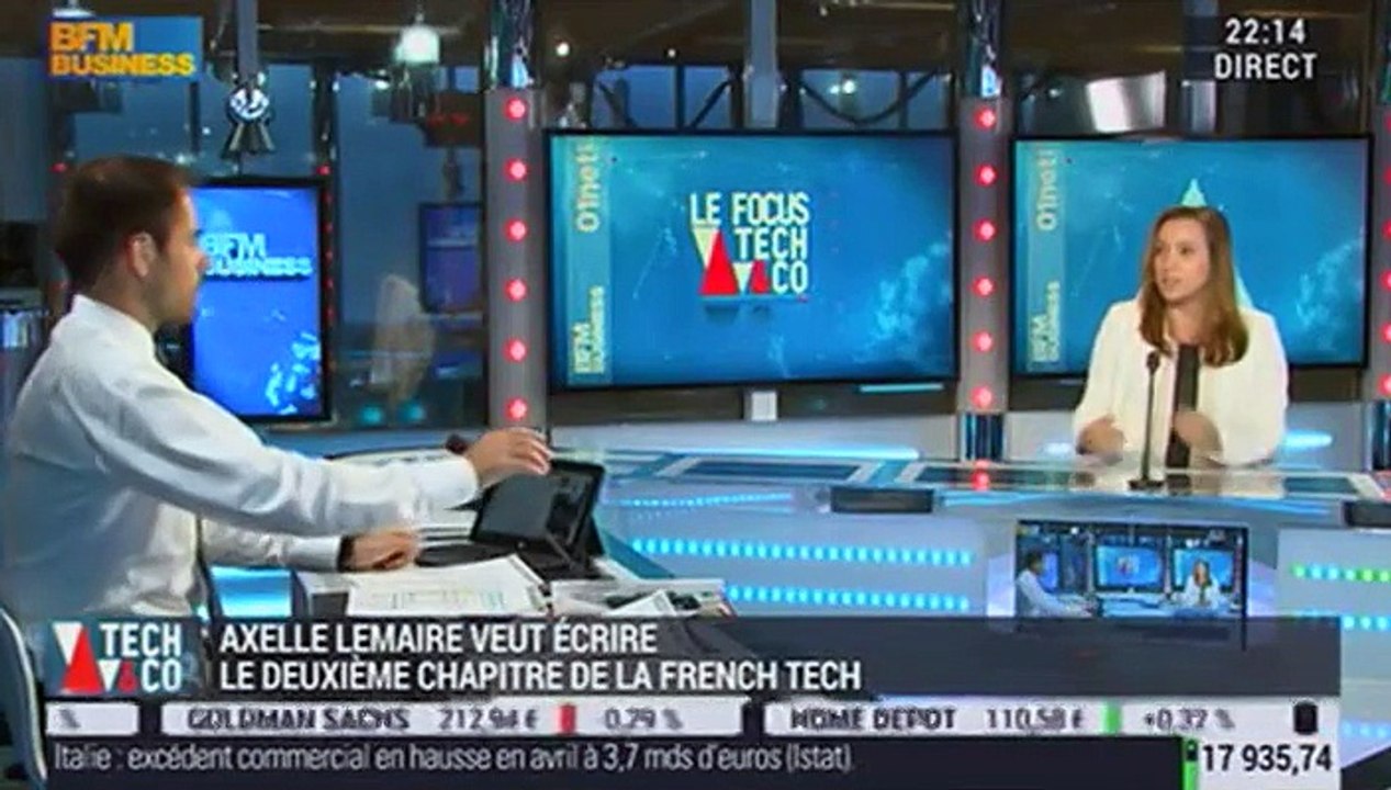 Focus sur les grandes lignes de la stratégie numérique du gouvernement: Frédéric Simottel, Axelle Lemaire et Pierre-Henri Deballon - 17/06