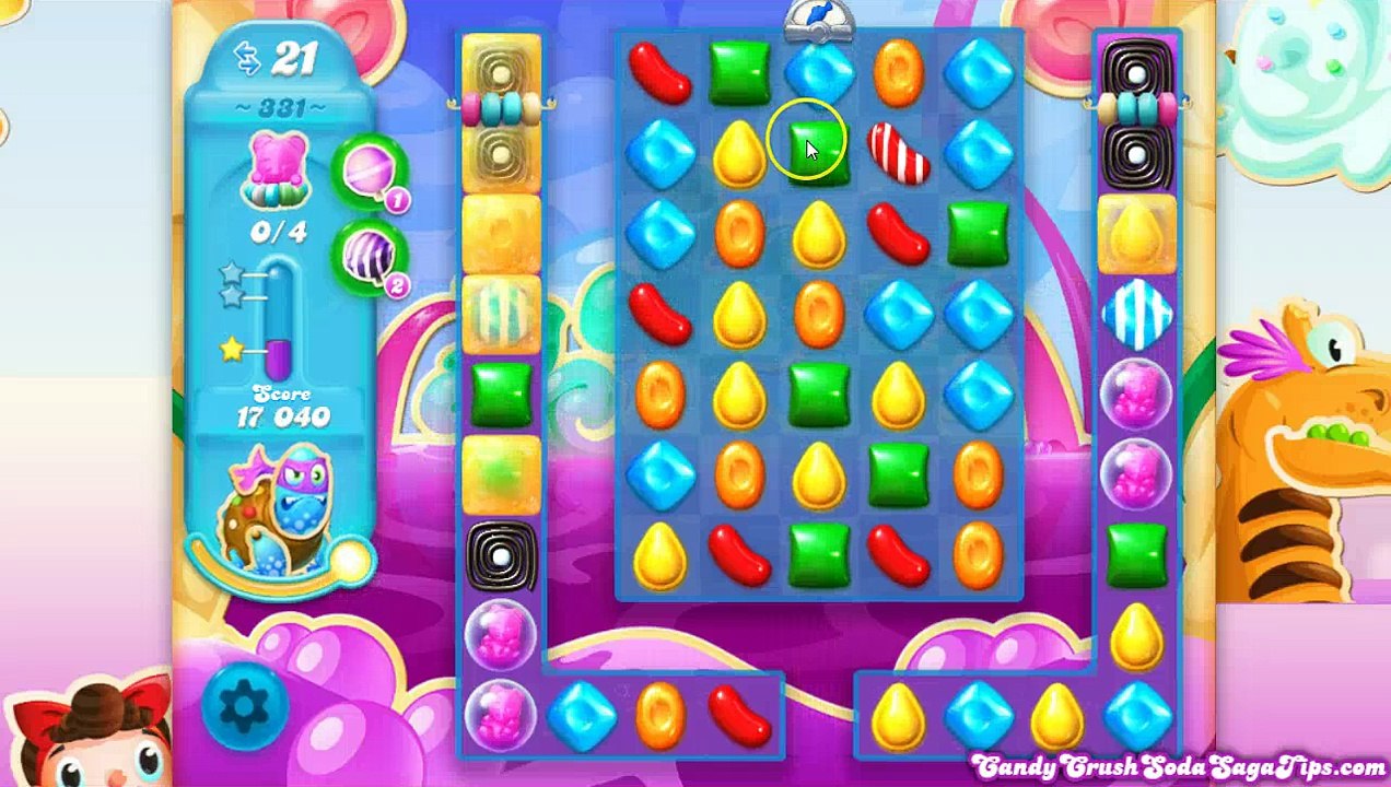 Candy Crush Soda Saga Level 331 No Boosters