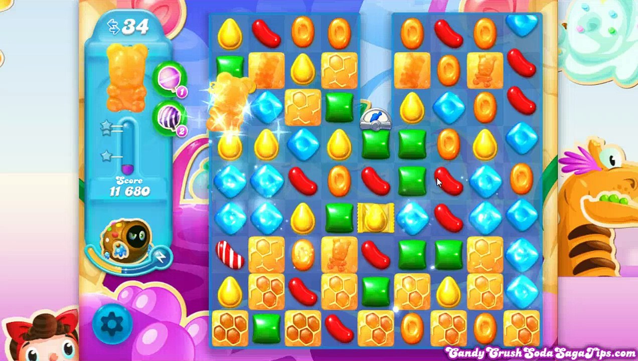 Candy Crush Soda Saga Level 334 No Boosters