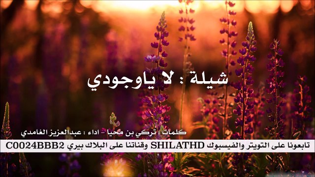 شيلة : لا ياوجودي - اداء عبدالعزيز الغامدي | أصلي + مسرع | شيلات 2015
