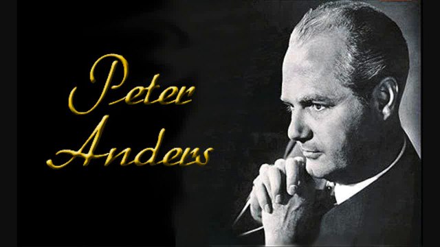 PETER ANDERS SINGS LA PALOMA