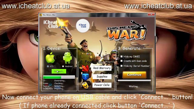 This Means War Générateur Ressources 2015 | Red Mercury, fournitures, cellules de puissance outil Hack! Français