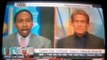 STEPHEN A. SMITH SAYS IF THE KNICKS LOSE TO THE CELTICS IN THE FIRST RND, CARMELO WILL GET THE BLAME