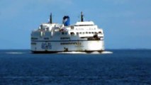 BC ferries coming in to Nanaimo Vancouver Island British Columbia Canada