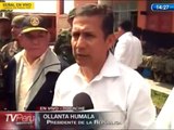 Presidente Ollanta Humala: Hemos capturado con vida a terrorista Artemio