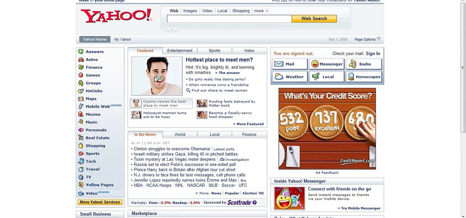 How to change your yahoo! profile information