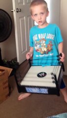 Little Kid Goes Crazy. (Very Funny)