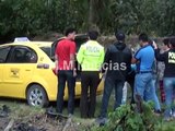 TAXISTA ASESINADO  EN OTAVALO ENCONTRADO EN LA CAJUELA