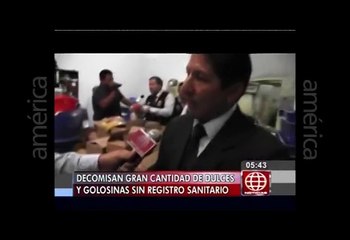 Golosinas bamba: así se preparaban dulces en fábrica de Ate