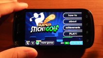 Super Stickman Golf, ¡el mejor juego de Golf para Android!