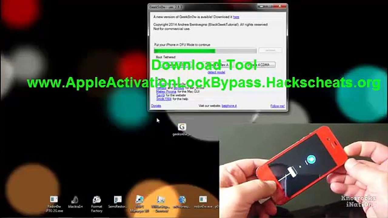 iCloud activation Verrouillage Bypass iOS 8.3 d'Apple iCloud dérivation pour activer et resotre