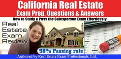 California CA Real Estate Practice Exam Prep questions Audio Book MP3, iTunes