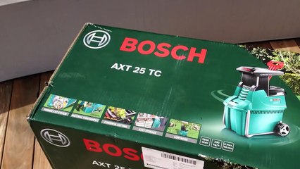 Bosch AXT 25 TC Turbine Cut 2500w Garden Shredder