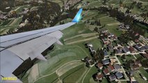 FSX HD 1080p - Landing Dangerous Innsbruck, as REAL as it gets! i7 2600k, GTX 560ti