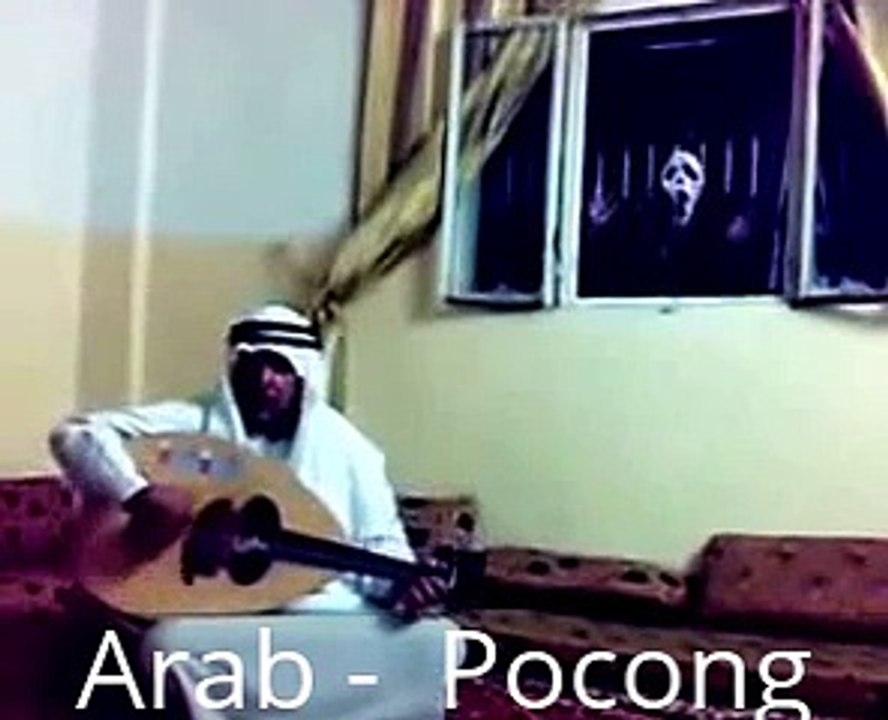 Arab Lucu Lari Ketemu Pocong