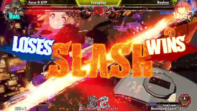 Shadow Session 06/15 - GGXrd 1.1 - Zou (Potemkin) Vs Baykou (Elphelt)