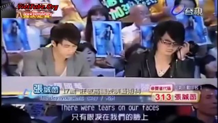 Cute Chinese girl sings "The Day You Went Away"