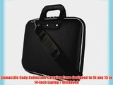 SumacLife Cady Collection Carrying Case for Dell Vostro 14 3000 14-inch Laptops (Black)