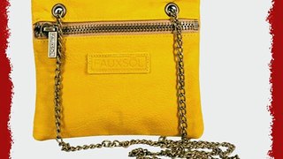 Chain Reaction Shoulder Bag Color: Yellow