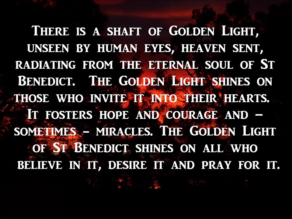 st benedict prayer