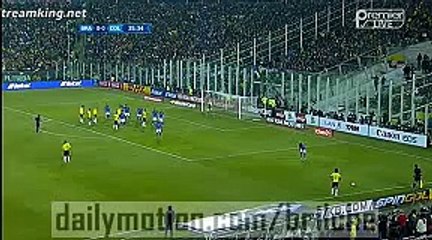 Jeison Murillo goal Brazil 0 - 1 Colombia 17.06.2015