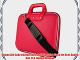 Magenta Pink Cady Cube Ultra Durable 12 inch Tactical Hard Messenger bag for your Acer Aspire