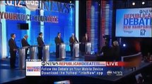 Ron Paul Highlights at the ABC / Yahoo / WMUR Debate in New Hampshire