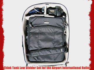 Think Tank Low Divider Set for the Airport International Roller