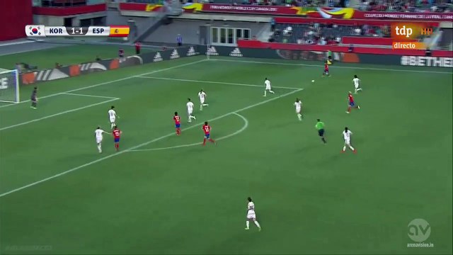 2-1 Kim Soo-Yun Goal - South Korea vs Spain 17.06.2015