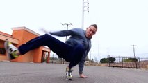 How to Breakdance | 1 Leg Footwork | Metal (Rep Styles Crew, Philly)