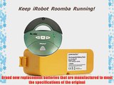 Powerextra? 14.4V Replacement Battery Compatible with Irobot Roomba 4000 4100 4105 4110 4130