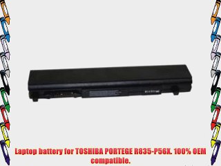 Toshiba Portege R835-P56x Laptop Battery 5600mAh - Shopforbattery premium 6 cells battery