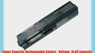 Toshiba Satellite C655-S5052 Laptop Battery - New TechFuel Professional 12-cell Li-ion Battery